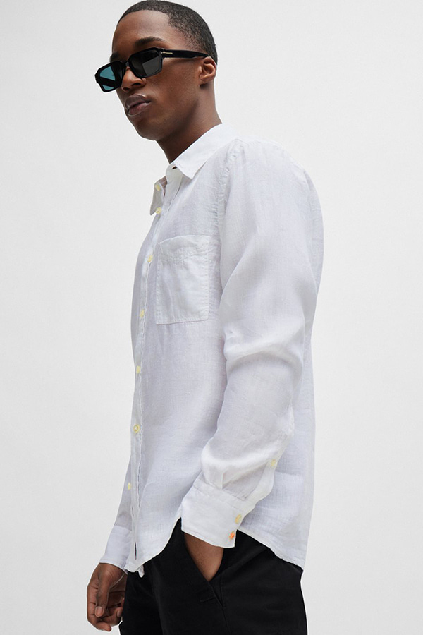 ΠΟΥΚΑΜΙΣΟ BOSS - 100 ΛΕΥΚΟ